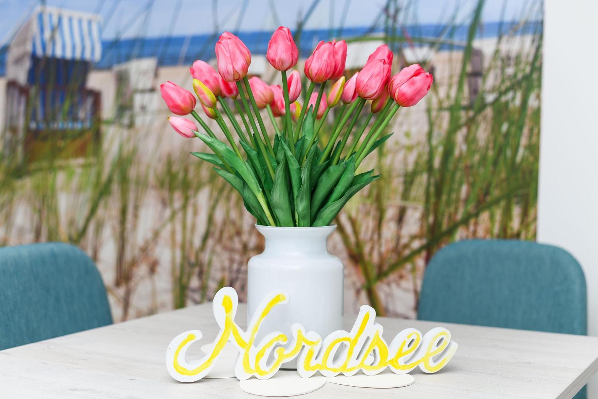 Ferienwohnungen Im Haus Strandkorb 벤세르시엘 외부 사진